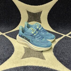 Hoka Clifton 10 Blue / Green Womens Size 7.5